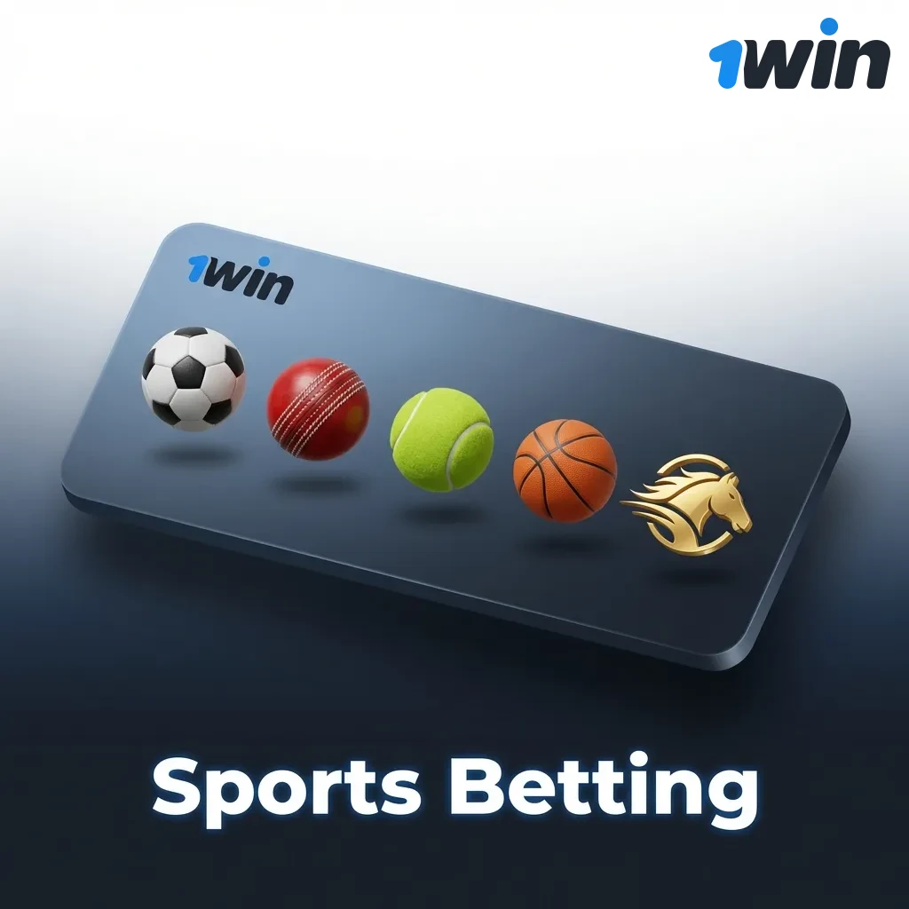 Sportsbook interface showing betting options for cricket, football, kabaddi, tennis, and other sports events